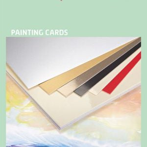 Encaustic Art Painting Cards: A4 Assorted Colours